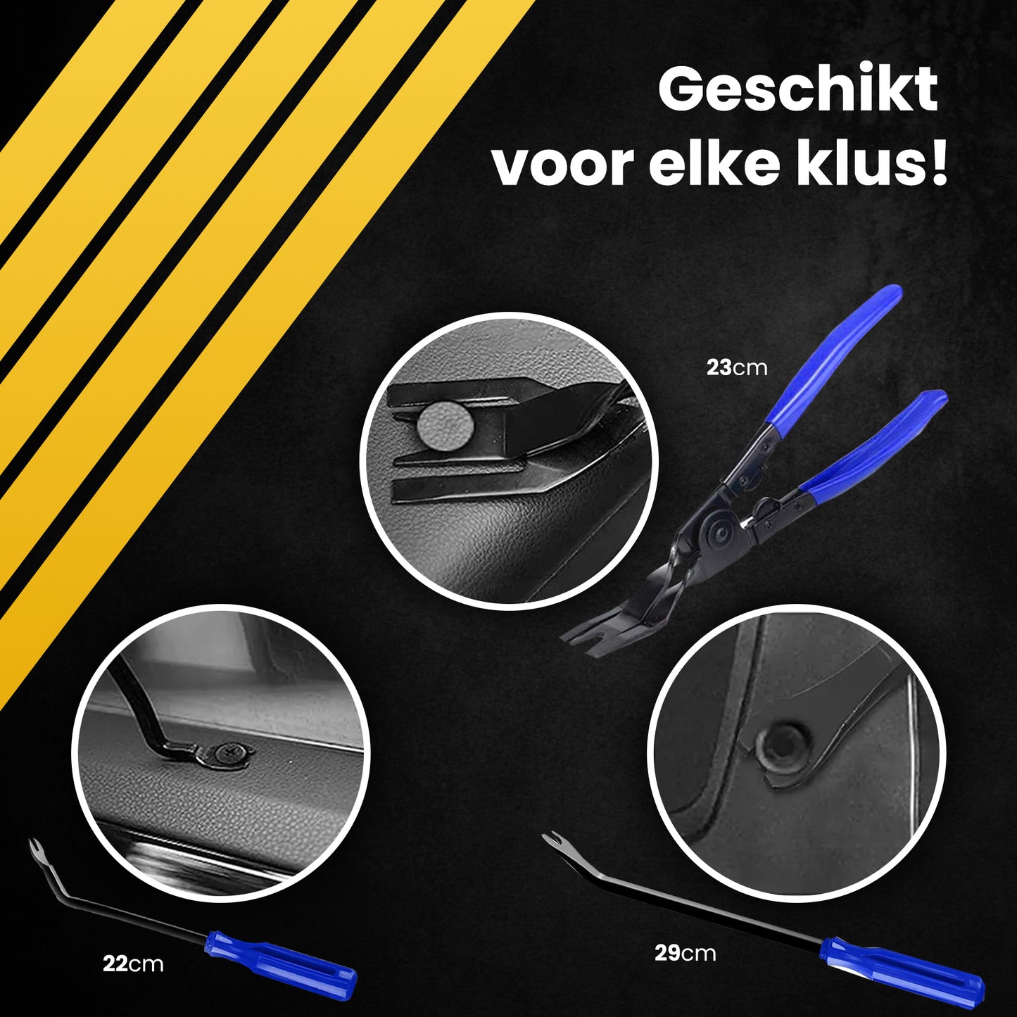 Deurpaneel demontage set