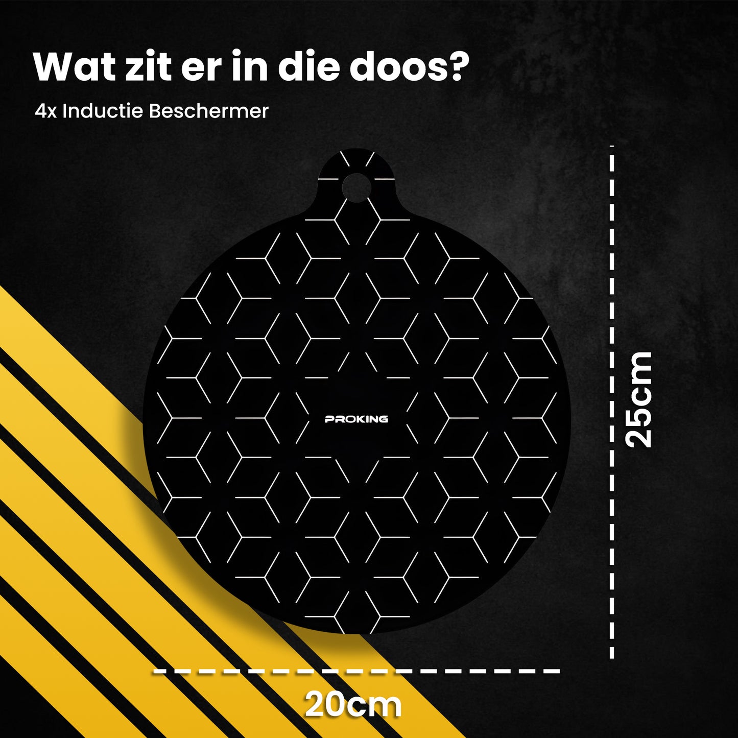 Inductie beschermer 4 stuks