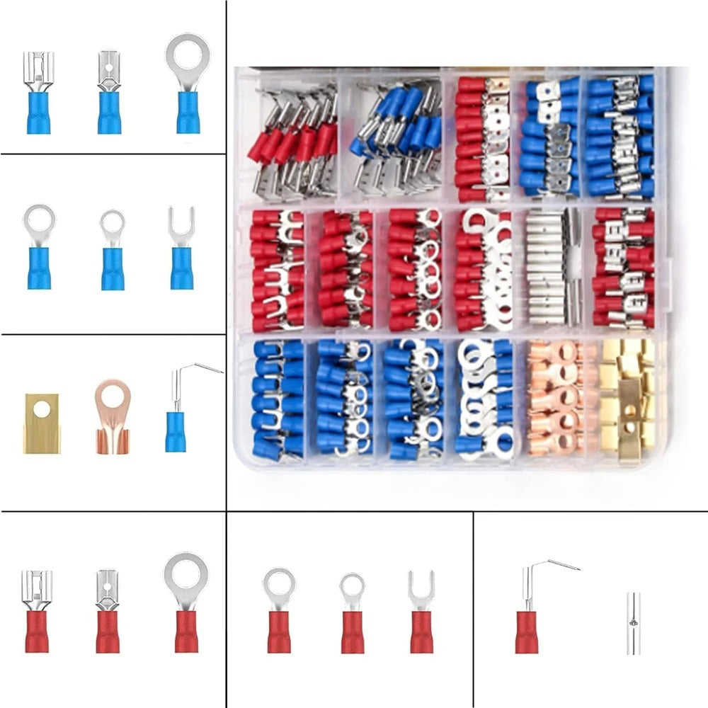 Kabelschoen en Krimpkous assortiment doos 678 stuks