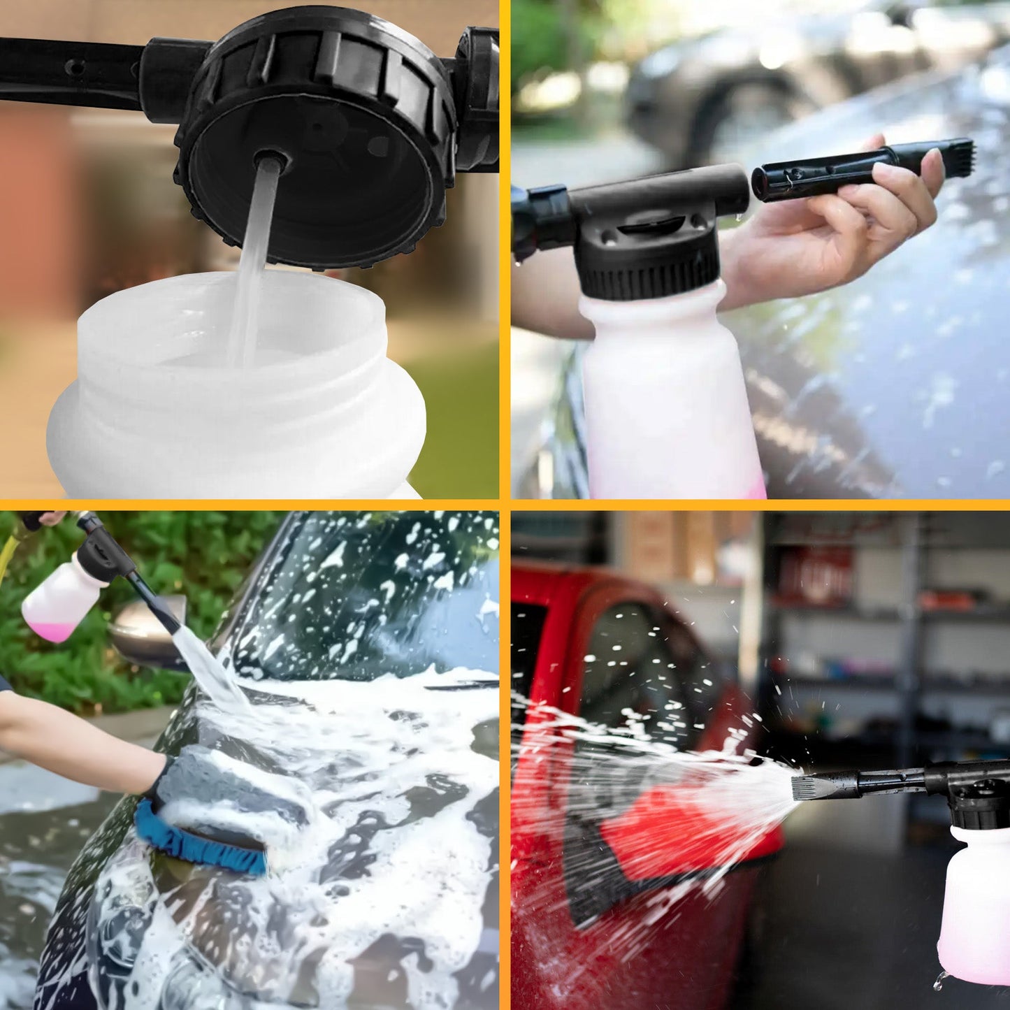 PROKING Foam Gun Auto – Snow Foam Gun – Schuimpistool Auto – Schuim Spuit – Foam Lance - PROKING