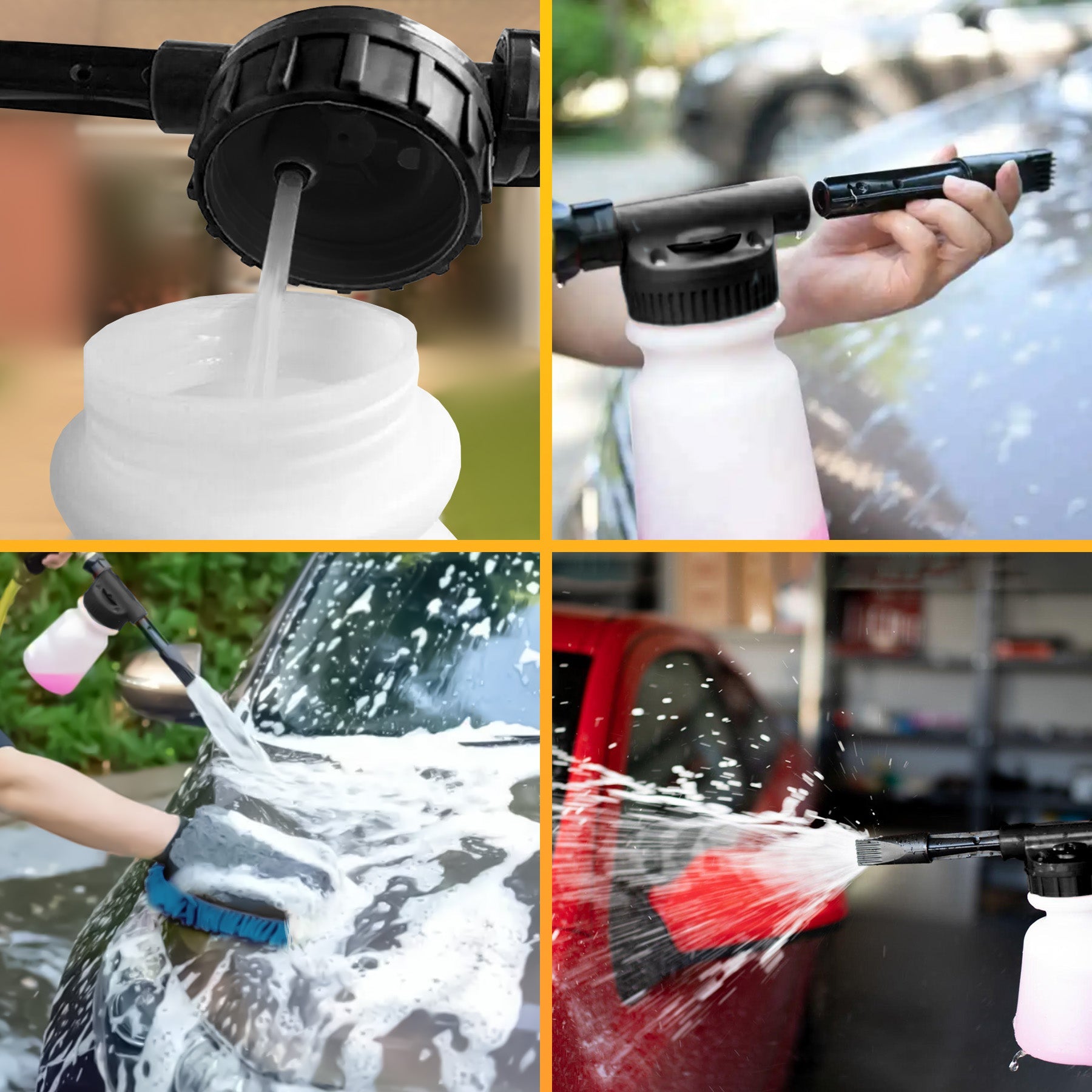 PROKING Foam Gun Auto – Snow Foam Gun – Schuimpistool Auto – Schuim Spuit – Foam Lance - PROKING