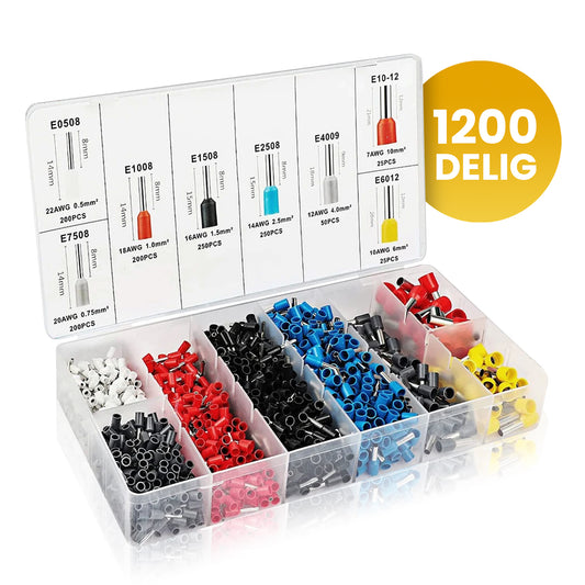 Adereindhulzen assortimentsdoos 1200-delig