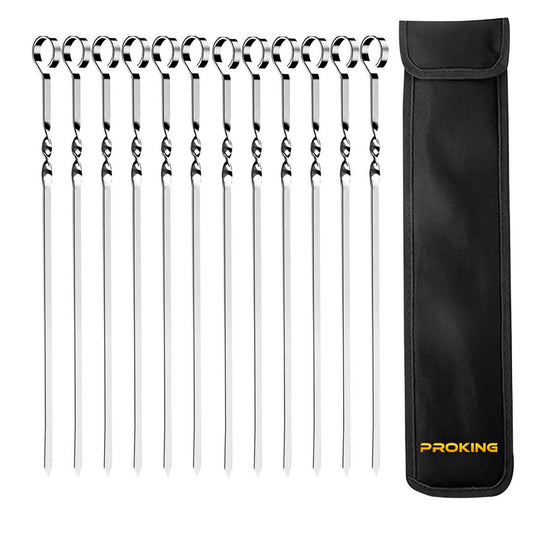 Barbecue spiezen set 12 stuks