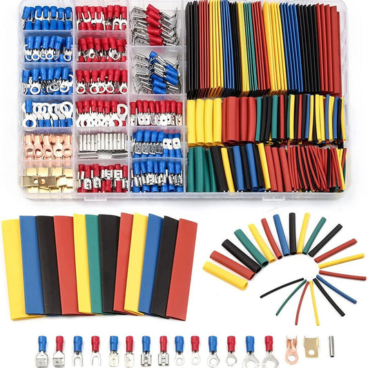Kabelschoen en Krimpkous assortiment doos 678 stuks